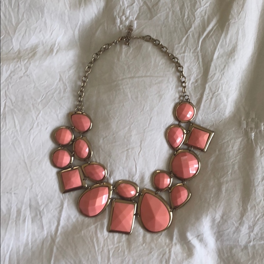Coral Statement Necklace